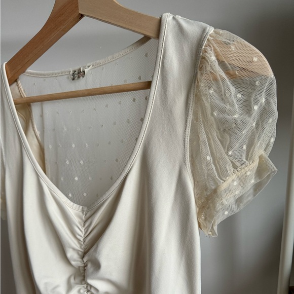 Free People Blush Up Cami in Tea - Picture 4 of 6